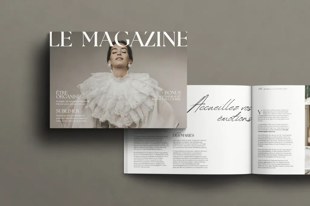Le Magazine des Mariés et ses fiches
